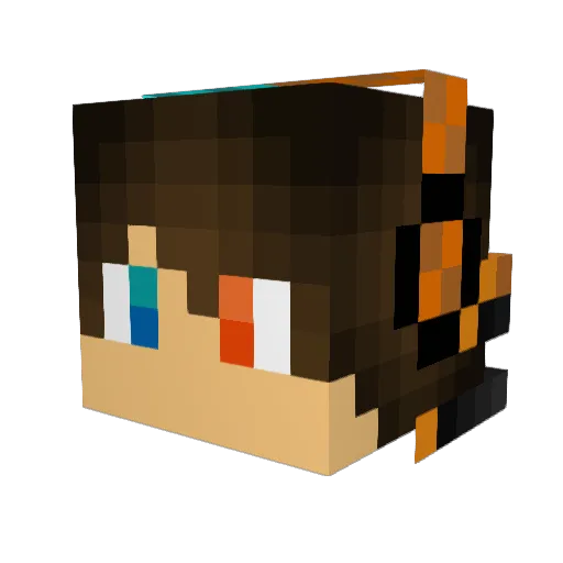 Matthew_Coy Minecraft avatar head, 3D render