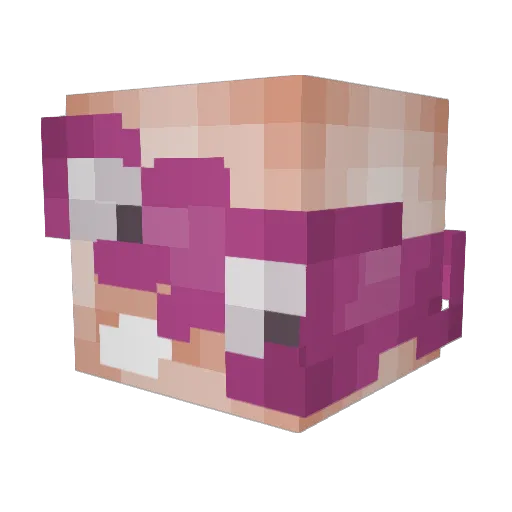 Matthew_Cudney Minecraft avatar head, 3D render