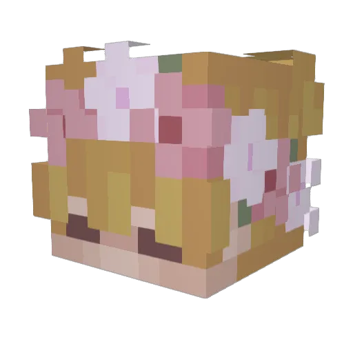 Matthew_Opalite Minecraft avatar head, 3D render