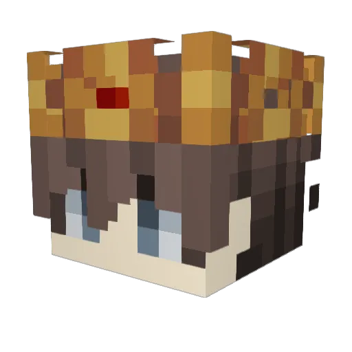 Matthew__07 Minecraft avatar head, 3D render