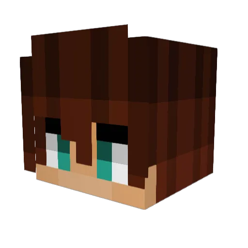Matthewcmart Minecraft avatar head, 3D render