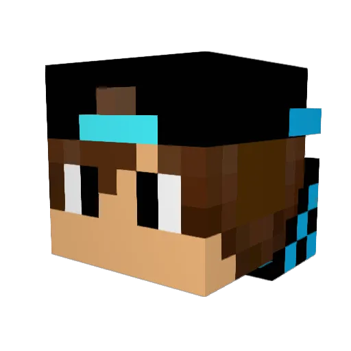 Matthews_Br Minecraft avatar head, 3D render