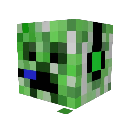 Matthias_33 Minecraft avatar head, 3D render