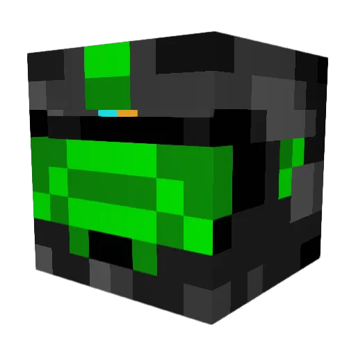 Matthijsdj Minecraft avatar head, 3D render