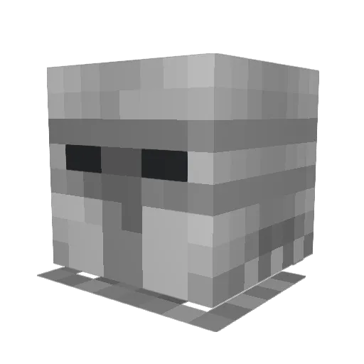 MatthiusG Minecraft avatar head, 3D render