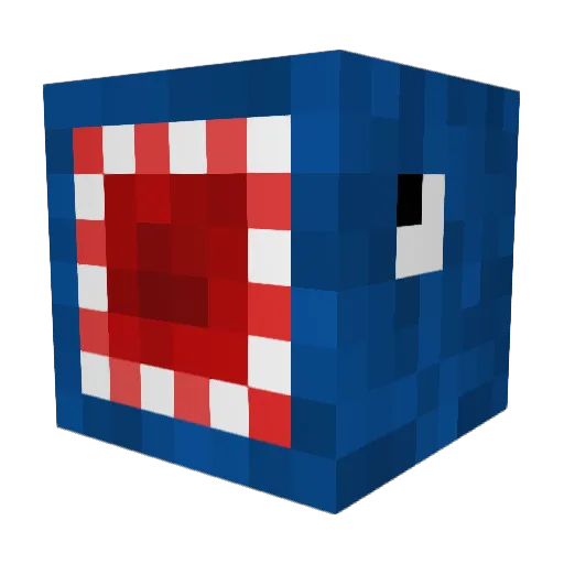 Matthuw20 Minecraft avatar head, 3D render
