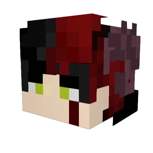 Matti_706 Minecraft avatar head, 3D render