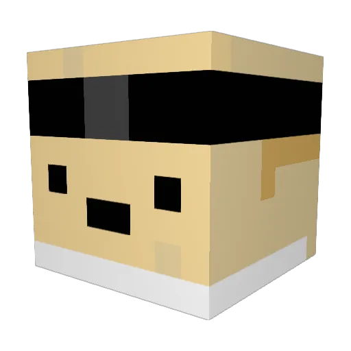 Mattia_543 Minecraft avatar head, 3D render