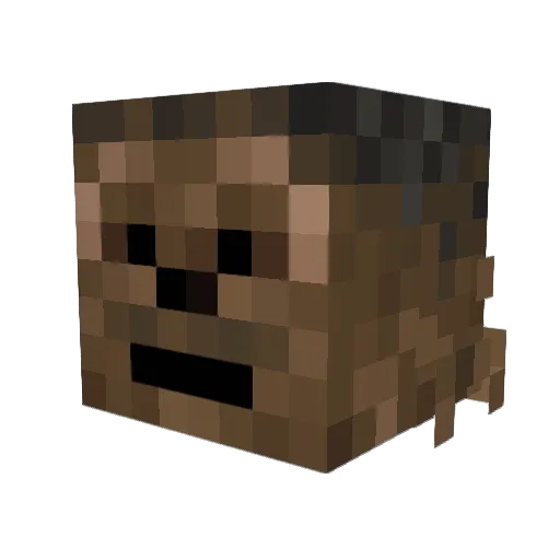 Mattiassss Minecraft avatar head, 3D render