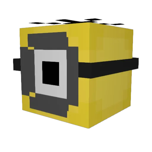 Mattiki Minecraft avatar head, 3D render