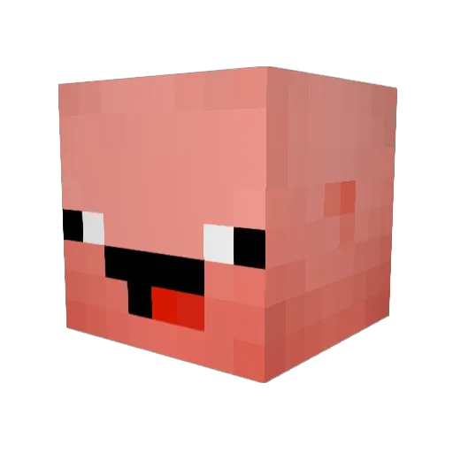 Mattis_6 Minecraft avatar head, 3D render