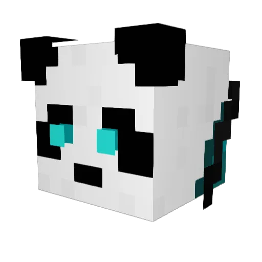 Mattisahne Minecraft avatar head, 3D render