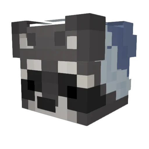 Mattlyn13 Minecraft avatar head, 3D render
