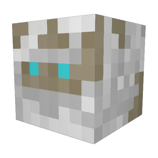 Mattman22 Minecraft avatar head, 3D render