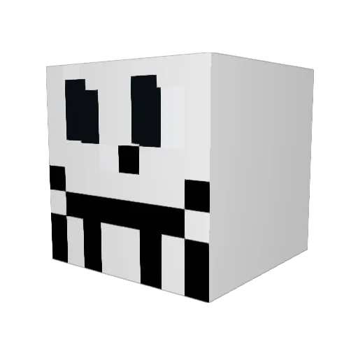 Mattman51702 Minecraft avatar head, 3D render