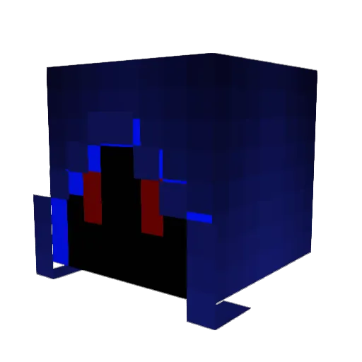 Mattman7567 Minecraft avatar head, 3D render
