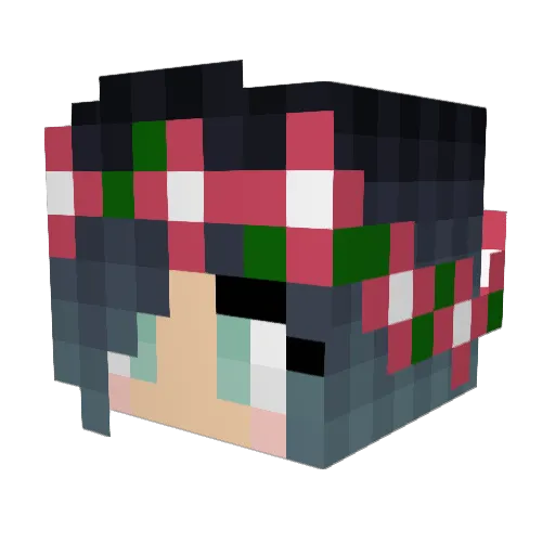 Mattmatt718 Minecraft avatar head, 3D render