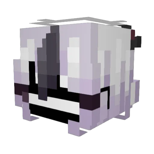 Matto2 Minecraft avatar head, 3D render