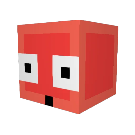 Mattomatic1337 Minecraft avatar head, 3D render