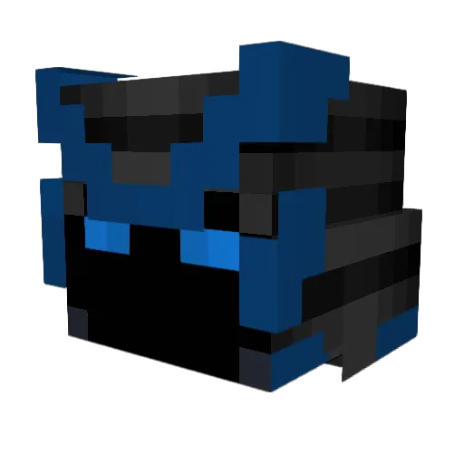 Mattpro369 Minecraft avatar head, 3D render