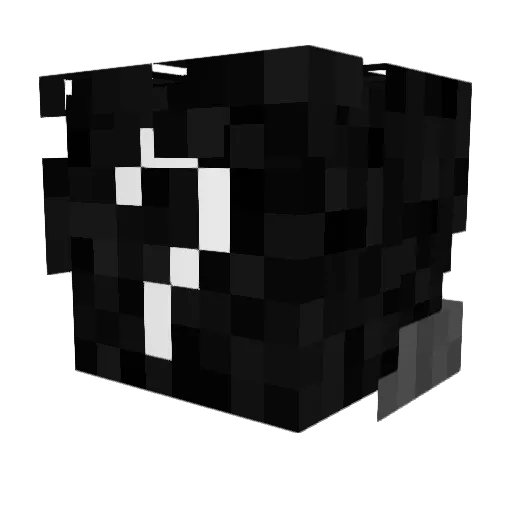 Mattress725 Minecraft avatar head, 3D render