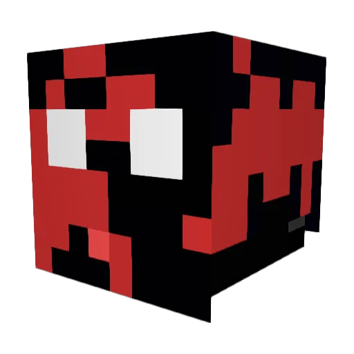 Mattsson69 Minecraft avatar head, 3D render