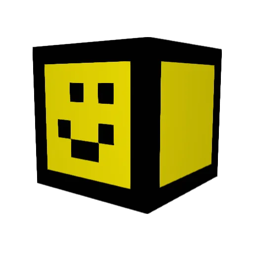 Mattvi_z Minecraft avatar head, 3D render