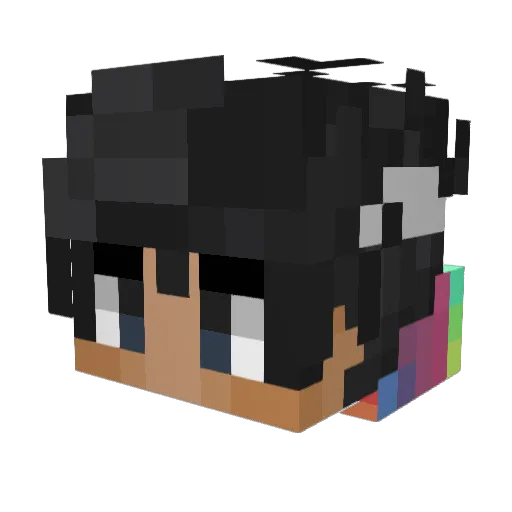 MattyC95 Minecraft avatar head, 3D render