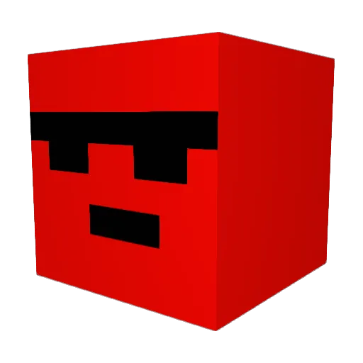 MattyD360 Minecraft avatar head, 3D render