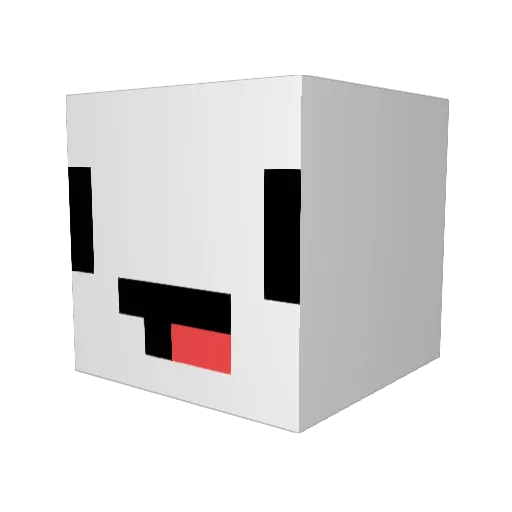 MattyGames4 Minecraft avatar head, 3D render