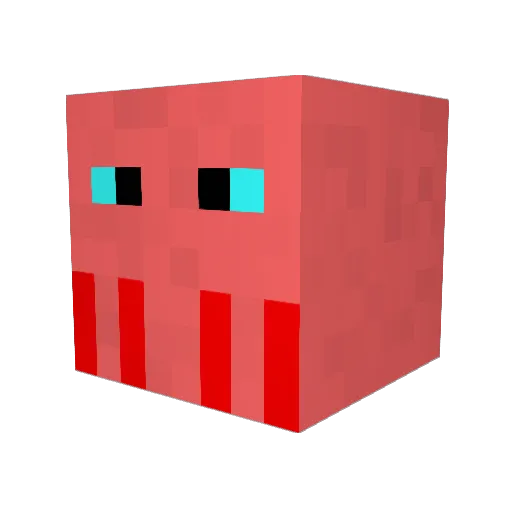 MattyPye Minecraft avatar head, 3D render
