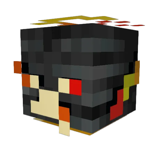 MattyRoyBoy Minecraft avatar head, 3D render