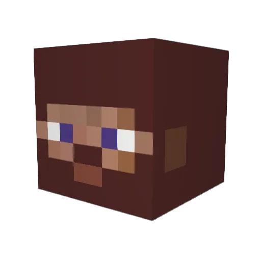 MattySakamoto Minecraft avatar head, 3D render