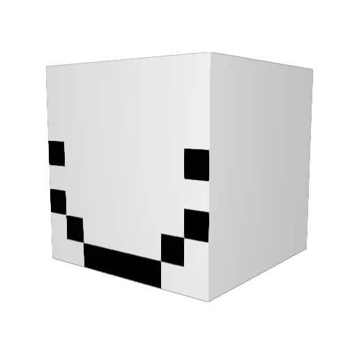 MattyWaty Minecraft avatar head, 3D render