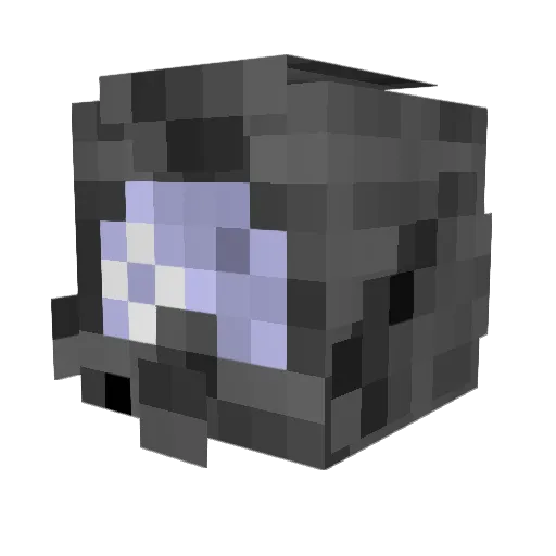 MattyXVI Minecraft avatar head, 3D render