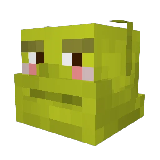 Matty_64 Minecraft avatar head, 3D render