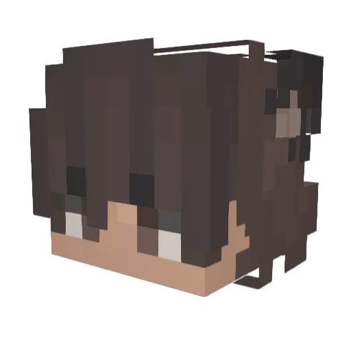 Matty_s7tt7 Minecraft avatar head, 3D render