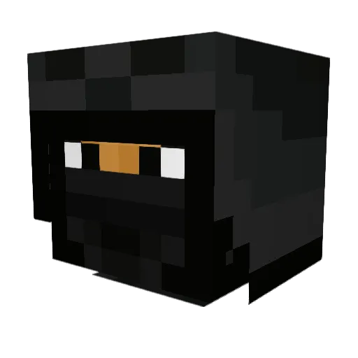 MattyyDaddy Minecraft avatar head, 3D render