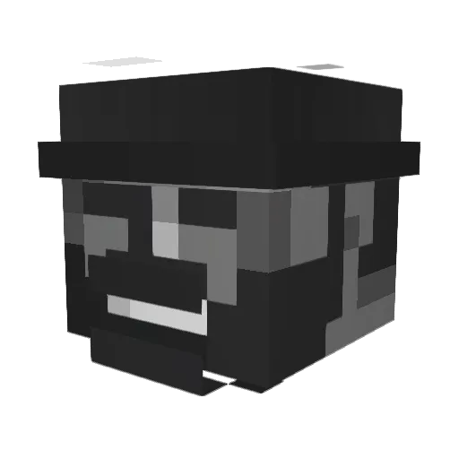Matusca00 Minecraft avatar head, 3D render