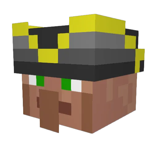 Matuss123 Minecraft avatar head, 3D render