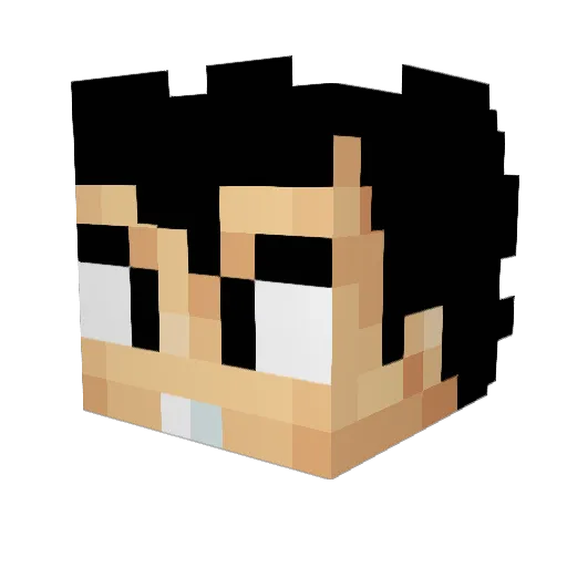 Matvei31 Minecraft avatar head, 3D render