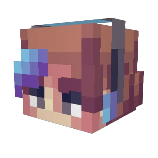 Matvey73025 Minecraft avatar head, 3D render