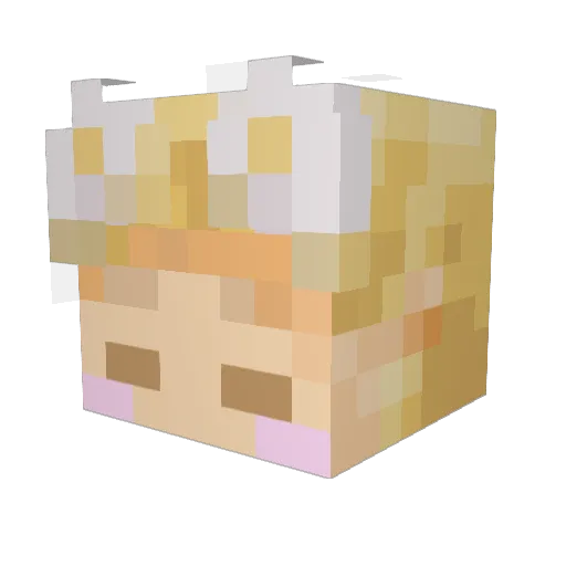 Matvey_zmey Minecraft avatar head, 3D render
