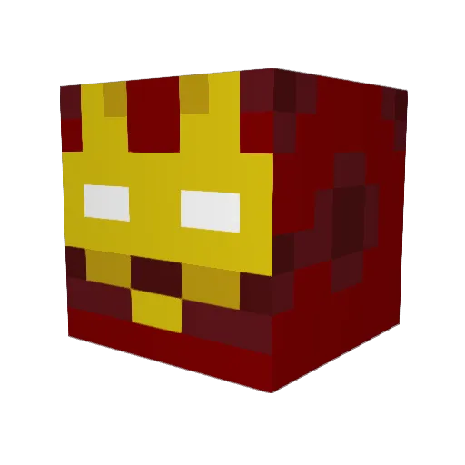 Maty0237 Minecraft avatar head, 3D render