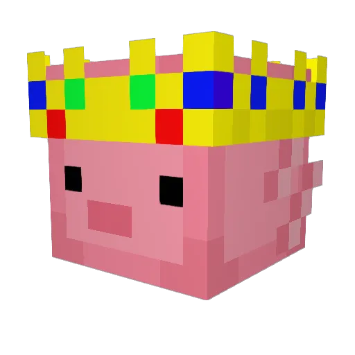 MatyAxolotl131 Minecraft avatar head, 3D render