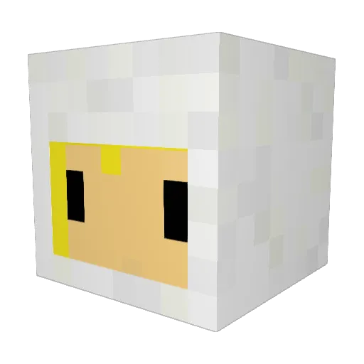 MatyIokl Minecraft avatar head, 3D render
