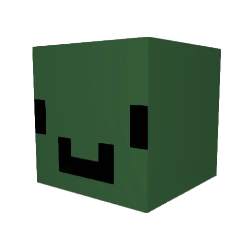 Maty_175 Minecraft avatar head, 3D render