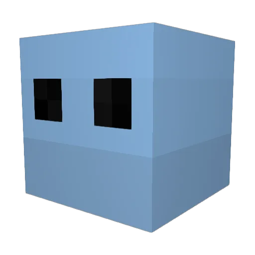 Matyahoo Minecraft avatar head, 3D render