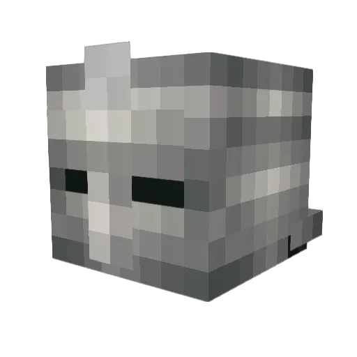 Matykogenyo Minecraft avatar head, 3D render