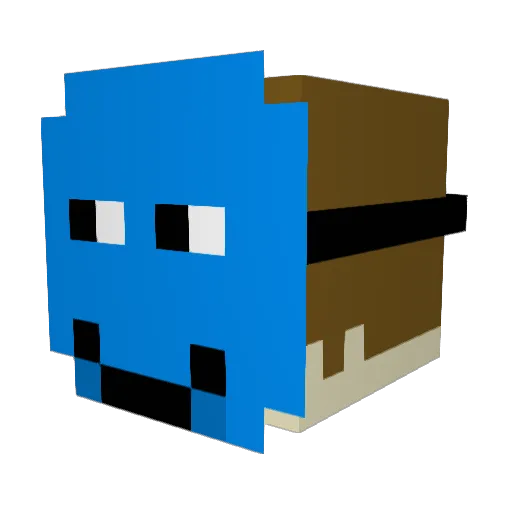 Matyv11 Minecraft avatar head, 3D render